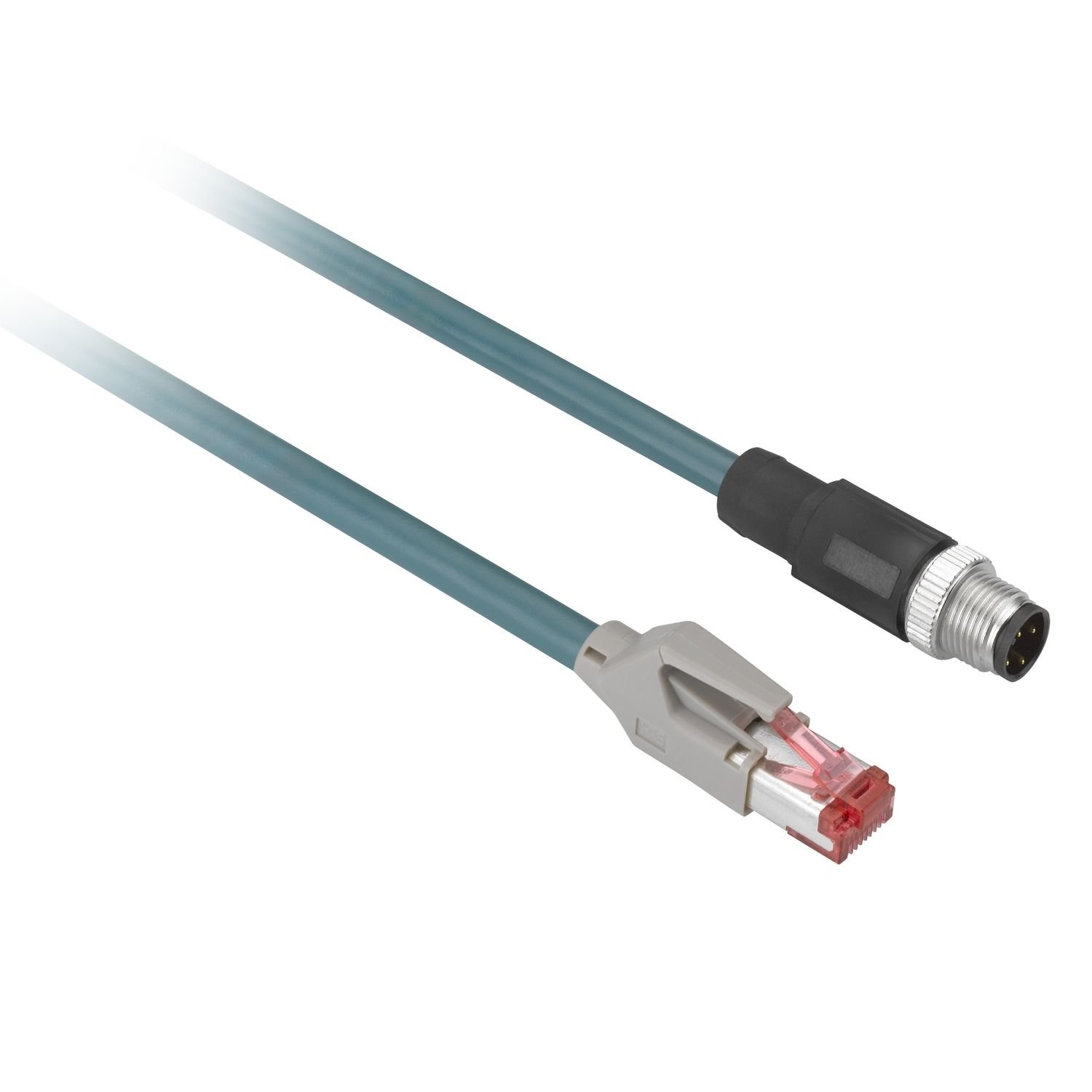 Telemecanique - XGSZ12E4503  Rf Id Ethernet Kablosu M12-Rj45 3M