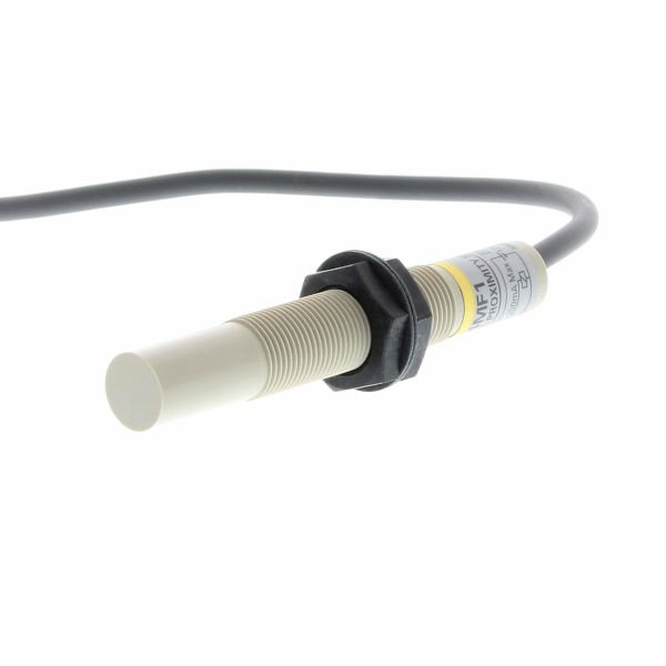 Omron - E2K-X4MY2  Proximity sensor, capacitive, M12, unshielded, 4 mm, AC, 2-wire, NC, 2 m cable