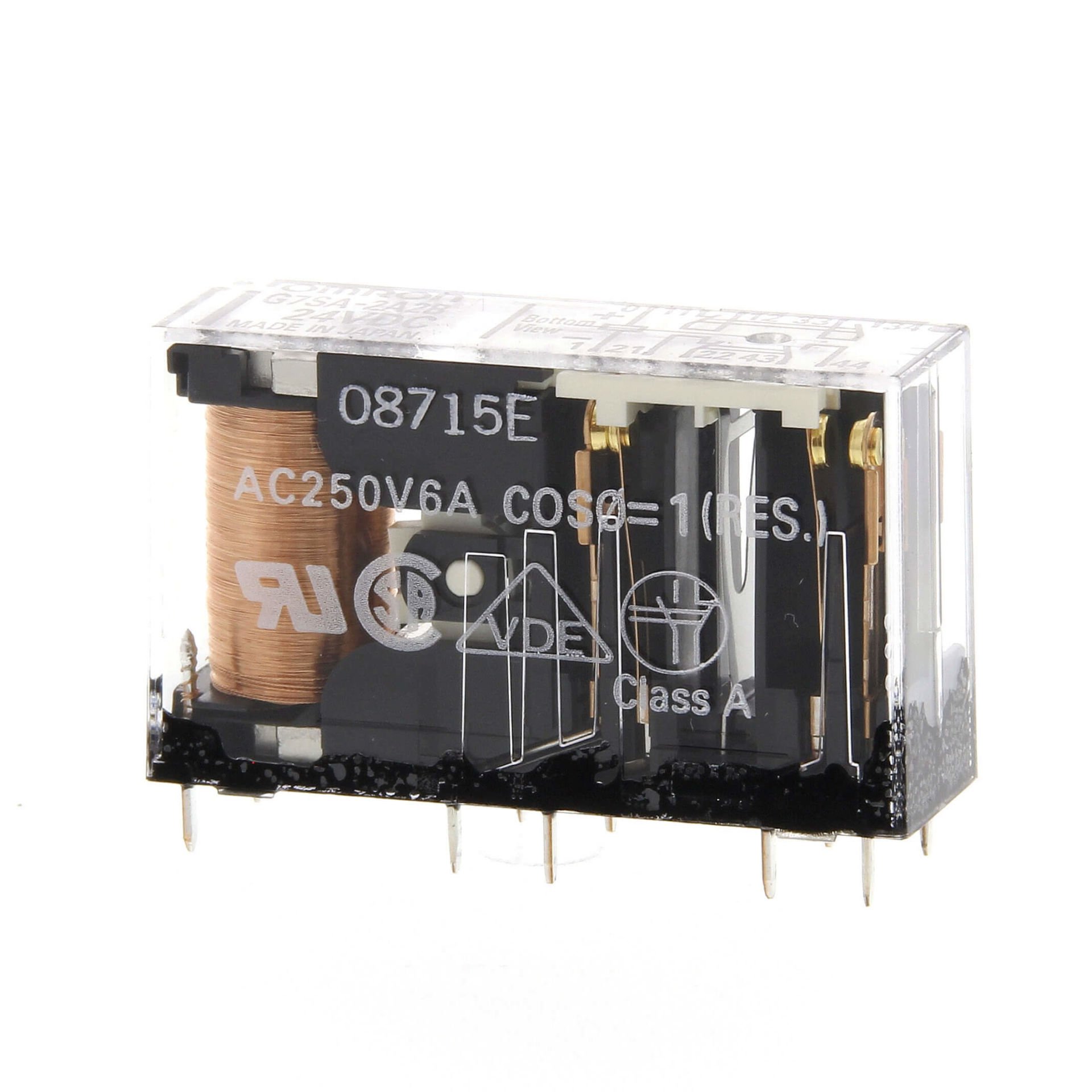 Omron - G7SA-3A3B 48VDC  Safety relay, plug-in, 3PST-NO, 3PST-NC, 6 A, forcibly-guided contacts, 48 VDC