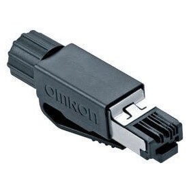 Omron - XS6G-T421-1  RJ45 connector assembly (For AWG22 to AWG24)