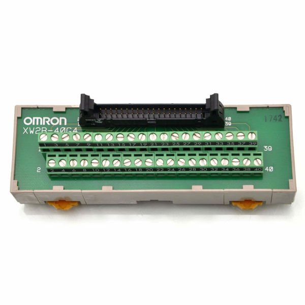 Omron - XW2B-34G4  General-purpose I/O terminal block, MIL34 socket, screw clamp, 34 points