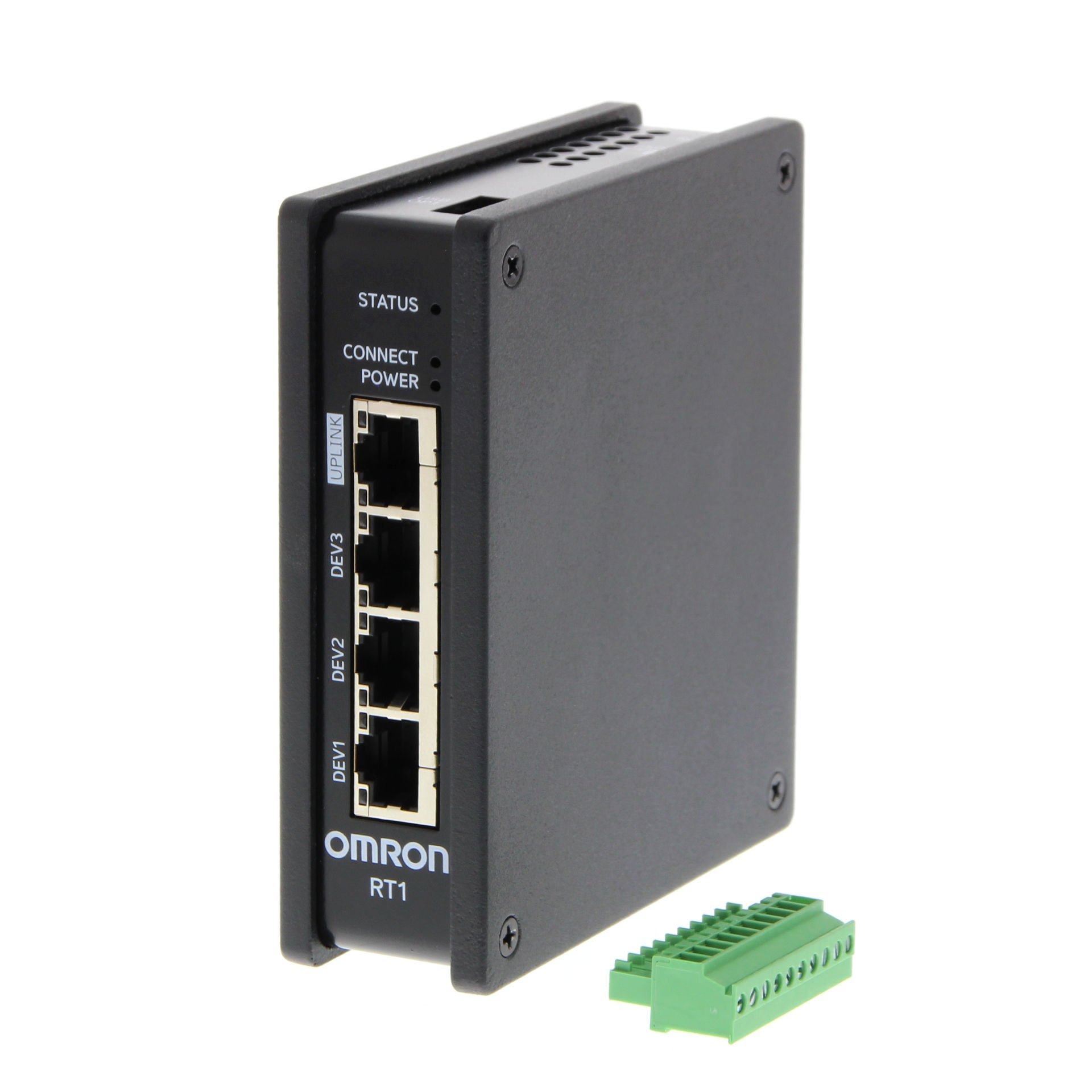 Omron - RT100-EMM3010  RT1-series SiteManager LAN, 10 Device Agents, 3x Ethernet Ports, 1x Micro SD slot, 1x USB port