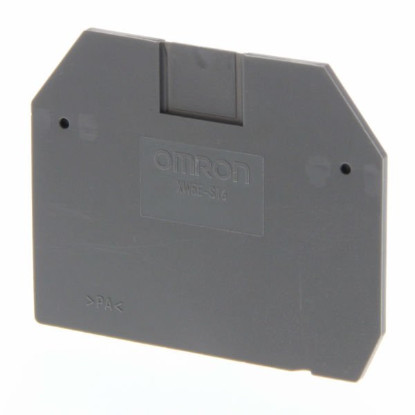 Omron - XW5E-S16  Kapak, 16 mm², 1 giriş-1 çıkış, vidalı klemens ile uyumlu
