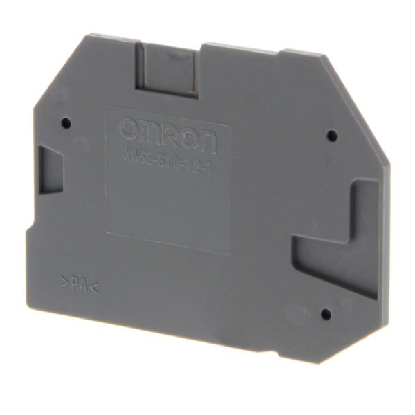 Omron - XW5E-S4.0-1.2-1  Kapak, 4.0 mm², 1 giriş-2 çıkış, vidalı klemens ile uyumlu