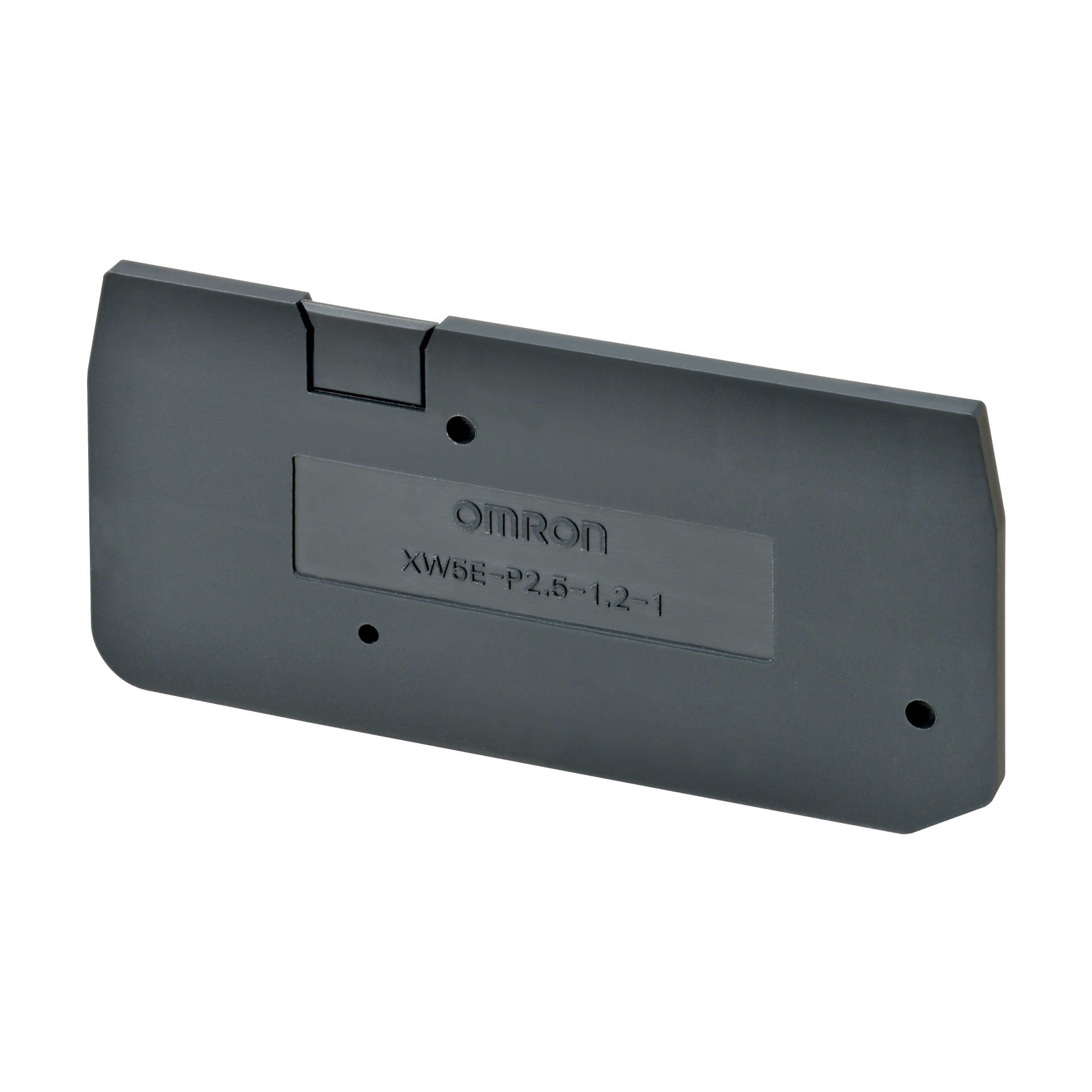 Omron - XW5E-P2.5-1.2-1  Kapak, 2.5 mm², 1 giriş-2 çıkış, Push-in Plus klemens ile uyumlu