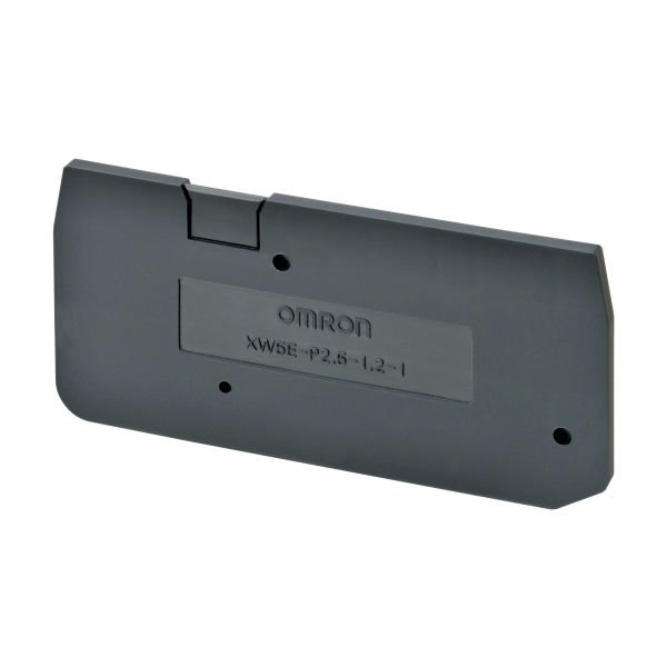 Omron - XW5E-P2.5-1.2-1  Kapak, 2.5 mm², 1 giriş-2 çıkış, Push-in Plus klemens ile uyumlu