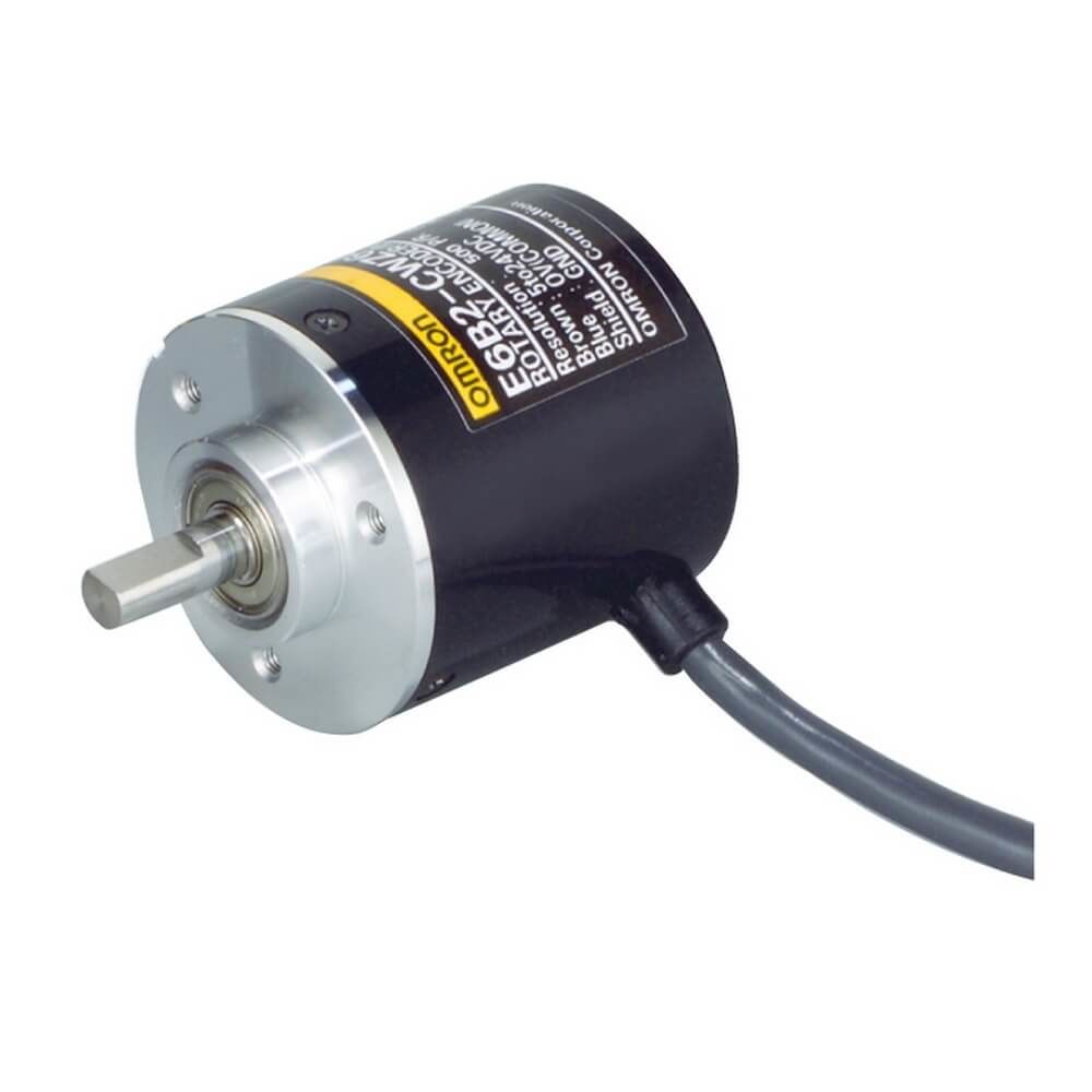 Omron - E6B2-CWZ6C 30P/R 2M  Rotary Encoder, incremental, 30ppr, 5-24 VDC, 3-phase, NPN output, 2m cable