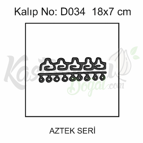 AFRİKA SÜSLEME BORDÜR DESENİ