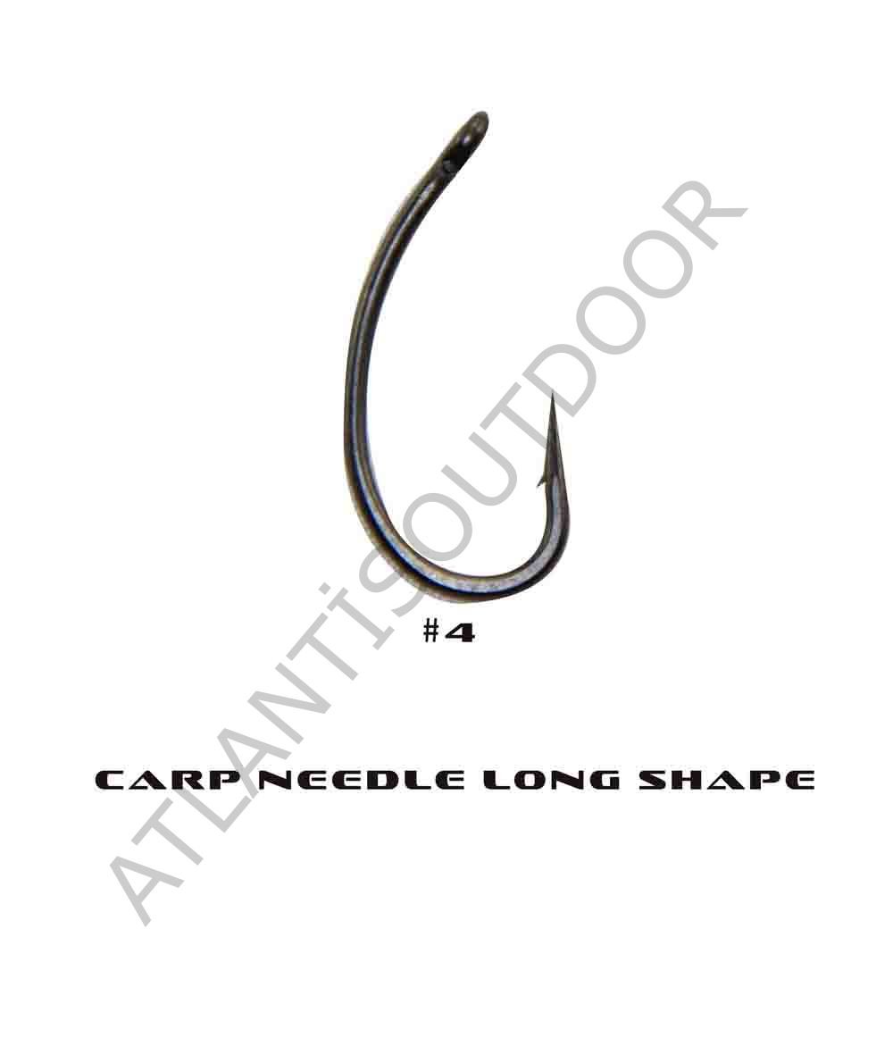 CARP HOOK LONG SHAPE 4 NUMARA