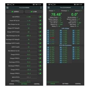 JK Smart BMS 8S-24S 80A Deşarj - 600mA Aktif Balans - Bluetooth - Lion - LiFePO4 - LTO ( JK-BD6A24S8P )