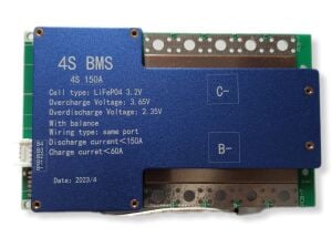 4S 150A LiFePO4 Balanslı BMS