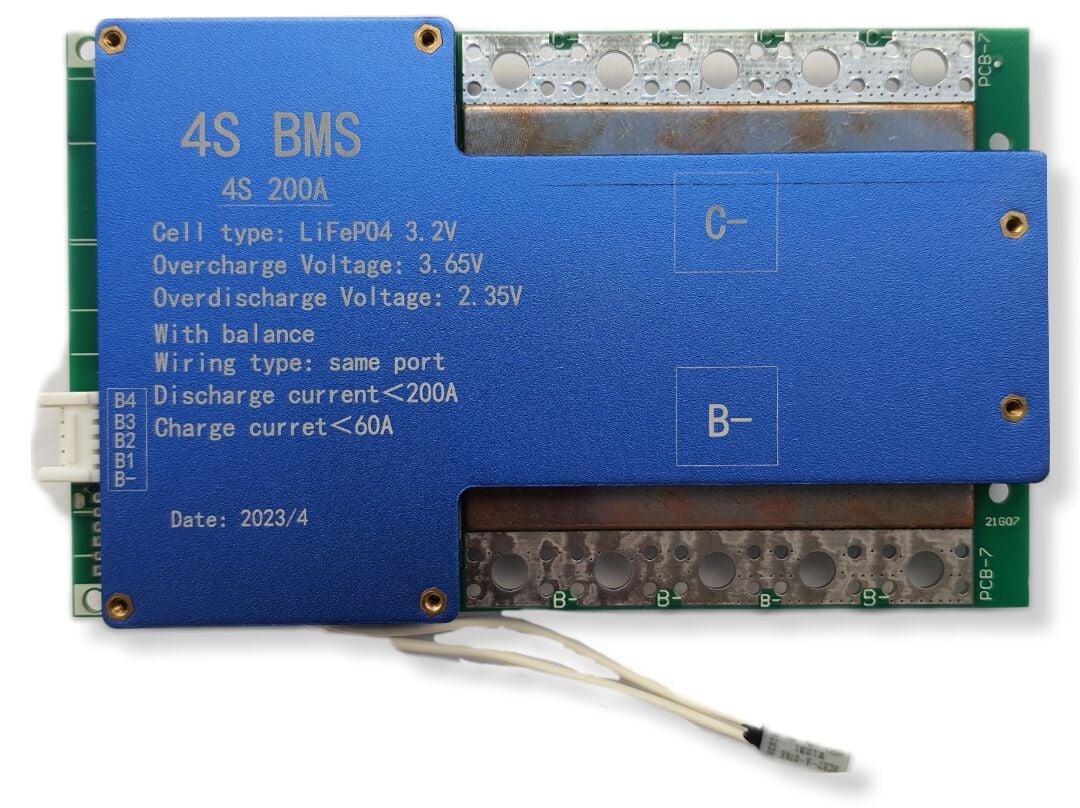 4S 200A LiFePO4 Balanslı BMS