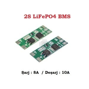 2S 10A LiFePO4 BMS