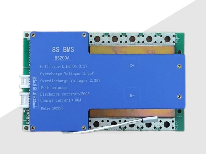 8S 200A LiFePO4 Balanslı BMS