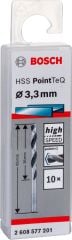 Bosch - HSS-PointeQ Metal Matkap Ucu 3,3 mm 10'lu