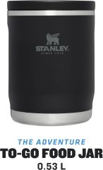 STANLEY Adventure To-Go Vakumlu Paslanmaz Çelik Yemek Termosu 0,53 Lt BLACK