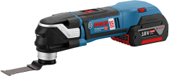 Bosch Professional GOP 18V-28 2,5 Ah Çift Akülü Çok Amaçlı Alet - L-boxx Çantalı