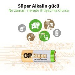 GP 5'li 23A 12V Alkalin Spesifik Pil (GP23A-C5)