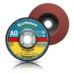 Karbosan 115x22.23 Premium Line AO SD Flap Disk Zımpara 36 Kum 982965
