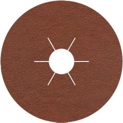 Karbosan 115x22.23 AO Alüminyum Oksit Düz Fiber Disk Zımpara 80 Kum 958567