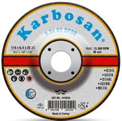 Karbosan 180x10x22.23 NK Metal Taşlama Diski 910590 (A 24 RS BF80)