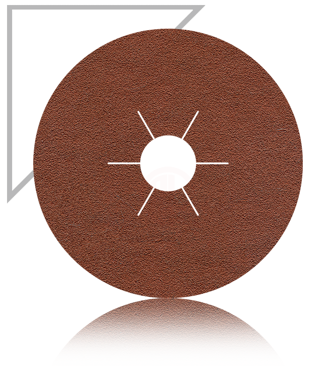 Karbosan Alüminyum Oksit Fiber Disk Düz 115 mm 120 Kum 958569
