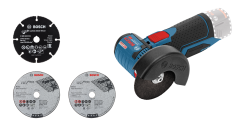 Bosch Professional GWS 12V-76 (Solo) Akülü Taşlama Makinesi (76mm)