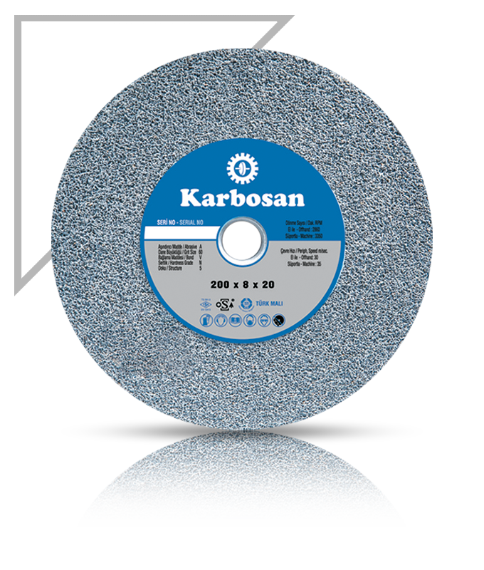 Karbosan NK Taşlama Taşı T1 Düz 200x20x20 mm 24 Kum 920020
