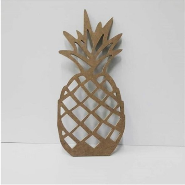 Ahşap Ananas Duvar Süsü