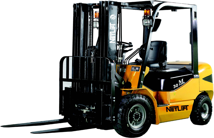 Netlift M Serisi Dizel Forklift 4 Ton Compact 3,5M STD3500MM