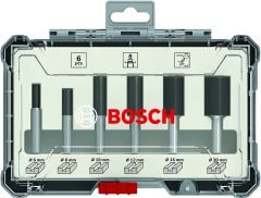 Bosch Karışık Freze Ucu Seti Şaftlı Profesyonel 6'lı 8 mm 2 607 017 466