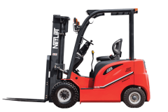 Netlift A Serisi 4 Teker 1.8 Ton 4.8M Elektrikli Forklift FFT4800MM YERLİ AKÜ