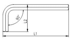 İzeltaş allen anahtar uzun 02.5 mm 4903220025