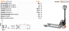 Netlift Manuel 3.5 Ton Transpalet NL-HD 35 50500013