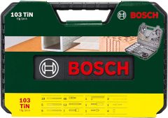 Bosch 2607017367 matkap seti dahil V-Line Titanium 103-parça