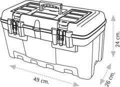 Super-Bag 19'' Metal Kilitli Takım-Alet Çantası - Asr2077