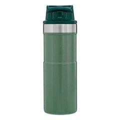 Stanley Classic Trigger Action 0.47L Travel Mug Hammertone Green 10-06439-030