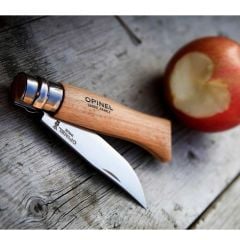 Opinel Inox 8 No Kayın Saplı Paslanmaz Çelik Çakı OP-123080