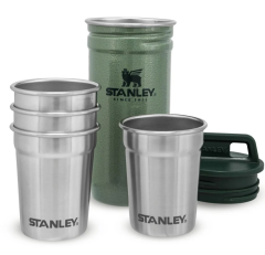 Stanley Adventure Çelik Shot Bardak Seti Hammertone Green 10-01705-039