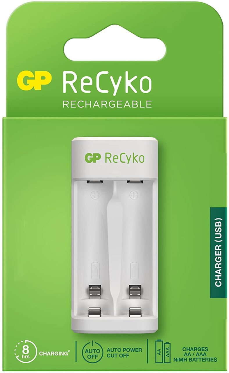 GP Recyko E211 USB AA-AAA Şarj Cihazı