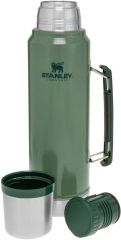 Stanley Klasik Vakumlu Çelik Termos 1 Lt HAMMERTONE GREEN 10-08266-001