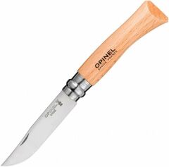 Opinel Inox 7 No Kayın Saplı Paslanmaz Çelik Çakı OP-000693