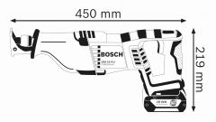 Bosch GSA 18 V-LI Akülü Panter Testere (Akü ve Şarj Cihazı Dahil Değil) - 060164J000