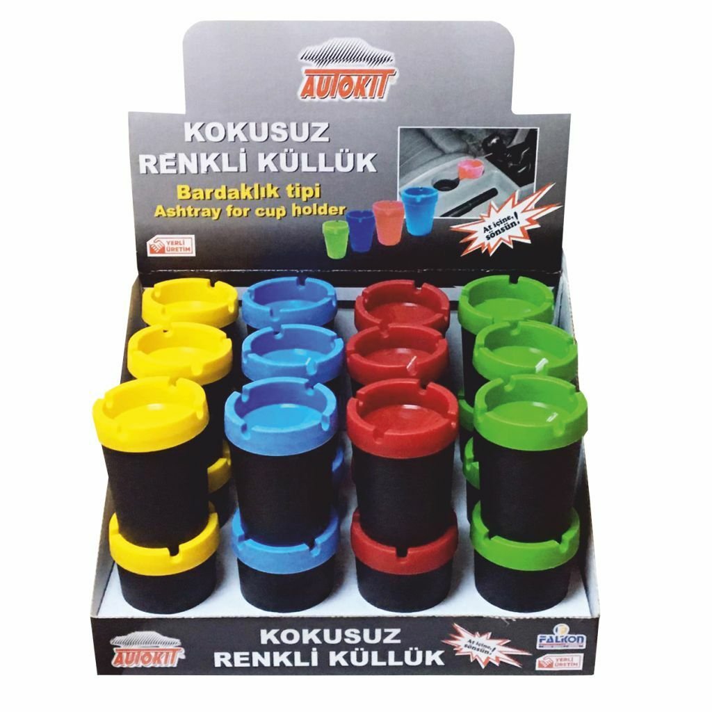 Autokit Kokusuz Renkli Küllük 1 Adet