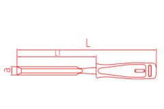 Elta Iskarpela Düz 06 mm 5011230006