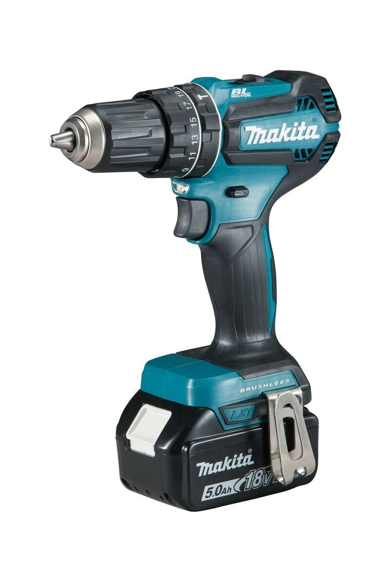 Makita DHP485RTJ 18V Li Çift Akülü Şarjlı Darbeli Matkap Vidalama