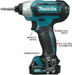 Makita TD110DWAE Akülü Darbeli Matkap Vidalama