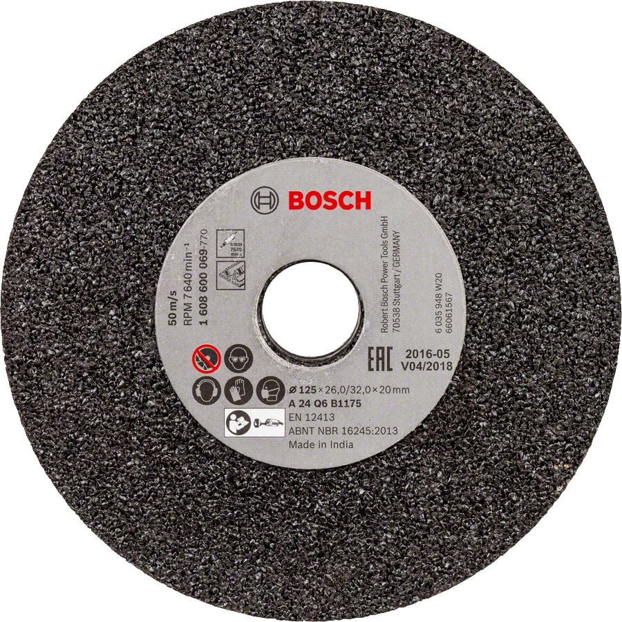 Bosch - GGS6S İçin 125 mm 24 Kum Taşlama Taşı