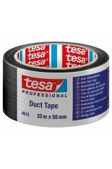 Tesa 04610 Basic Duct Tamir Bandı Siyah 25X50 Mm