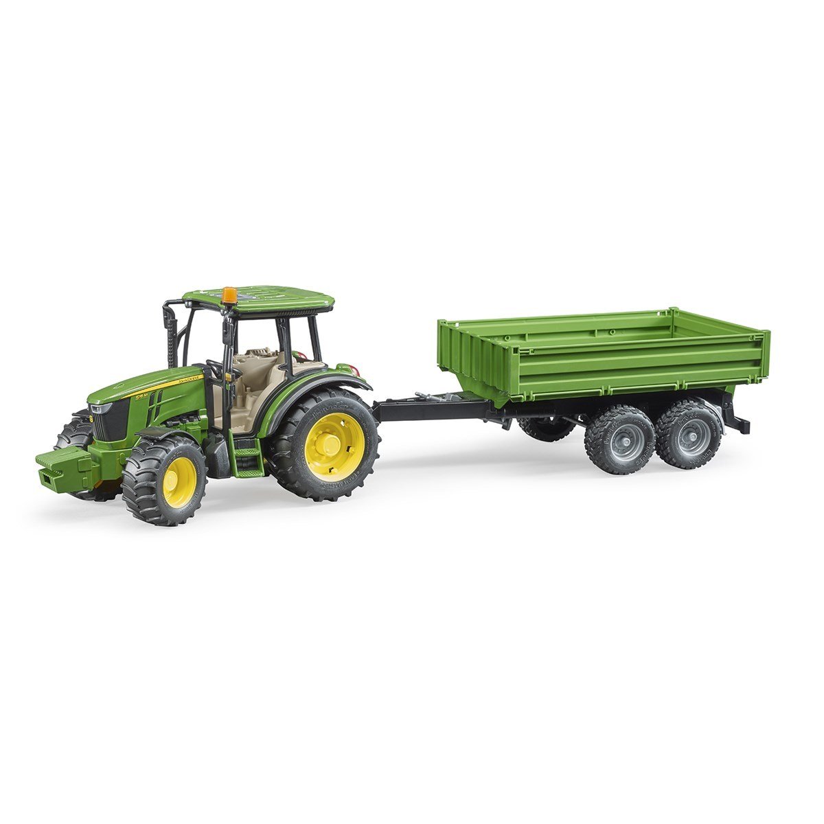 Bruder John Deere 5115M Traktör Ve Römork BR02108